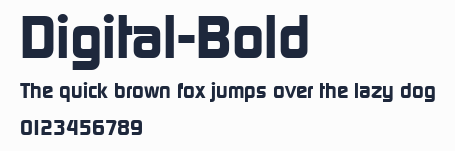 Digital-Bold預覽圖