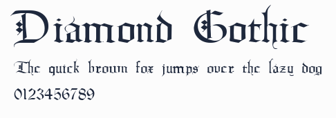 Diamond Gothic預覽圖