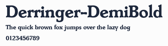 Derringer-DemiBold預覽圖