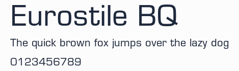 Eurostile BQ預覽圖
