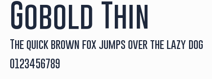 Gobold Thin預覽圖
