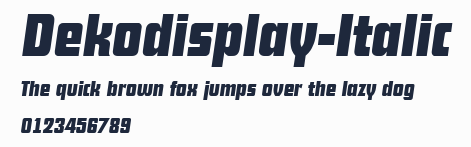 Dekodisplay-Italic預覽圖
