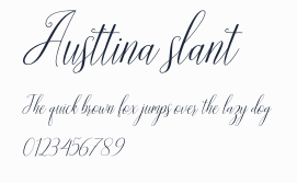 Austtina slant