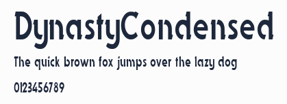 DynastyCondensed預覽圖