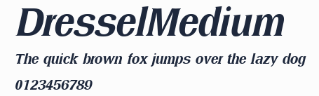 DresselMedium預覽圖