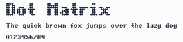 Dot Matrix預覽圖