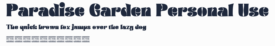 Paradise Garden Personal Use預覽圖
