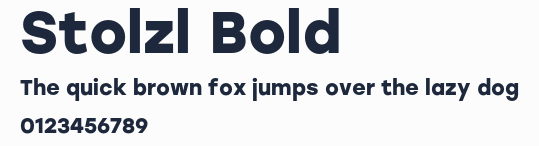 Stolzl Bold預覽圖