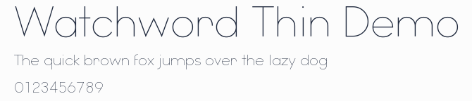 Watchword Thin Demo預覽圖