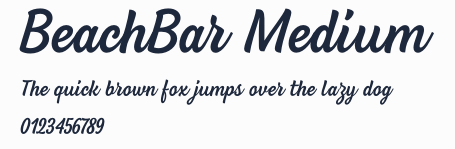 BeachBar Medium預覽圖