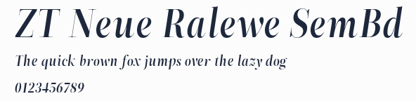 ZT Neue Ralewe SemBd