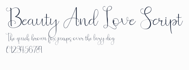 Beauty And Love Script
