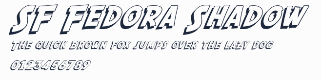 SF Fedora Shadow預覽圖