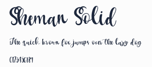Sheman Solid預覽圖