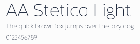 AA Stetica Light預覽圖
