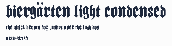Biergärten Light Condensed預覽圖