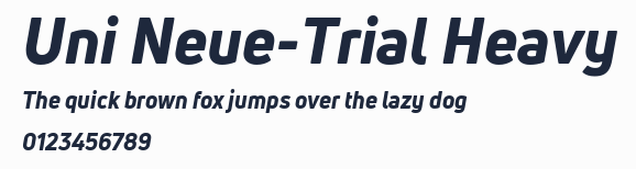 Uni Neue-Trial Heavy預覽圖