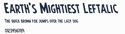 Earth's Mightiest Leftalic