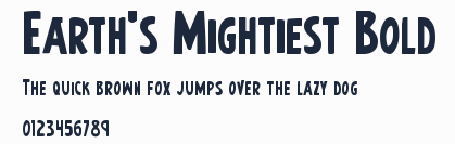 Earth's Mightiest Bold預覽圖