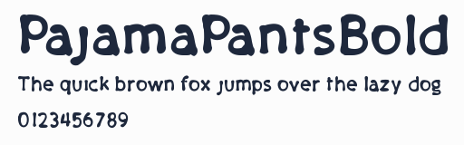 PajamaPantsBold