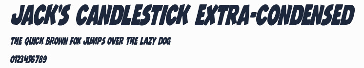 Jack's Candlestick Extra-condensed預覽圖