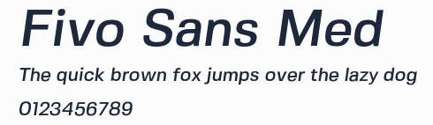 Fivo Sans Med預覽圖