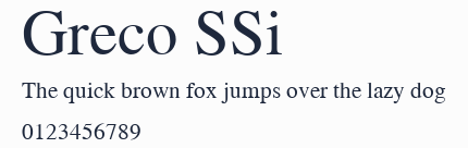 Greco SSi預覽圖