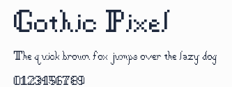 Gothic Pixel預覽圖