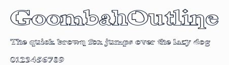 GoombahOutline預覽圖