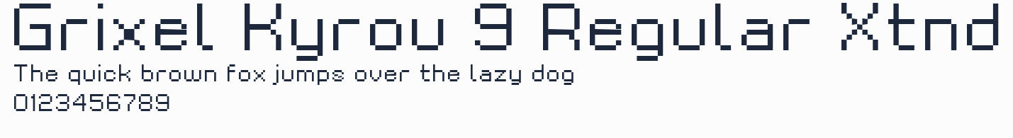 Grixel Kyrou 9 Regular Xtnd