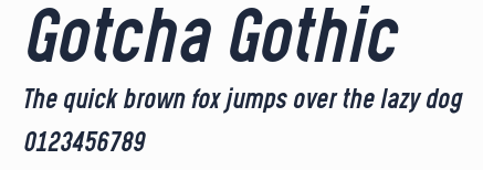 Gotcha Gothic預覽圖