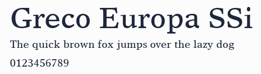 Greco Europa SSi預覽圖