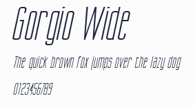 Gorgio Wide預覽圖