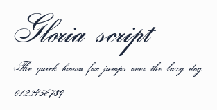 Gloria script預覽圖