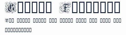 Gothic Flourish預覽圖
