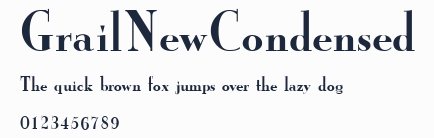 GrailNewCondensed預覽圖