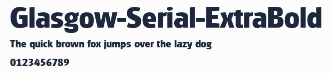 Glasgow-Serial-ExtraBold預覽圖