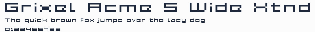 Grixel Acme 5 Wide Xtnd