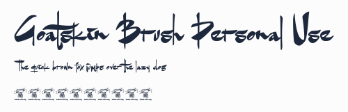 Goatskin Brush Personal Use預覽圖