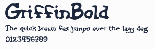 GriffinBold預覽圖