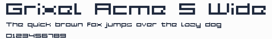 Grixel Acme 5 Wide