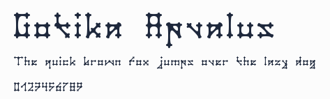 Gotika Apvalus預覽圖