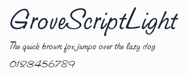 GroveScriptLight預覽圖