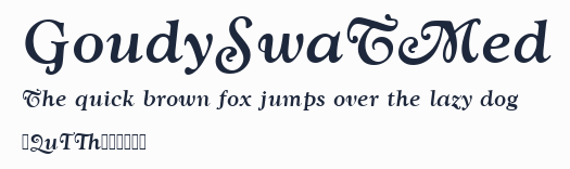 GoudySwaTMed預覽圖