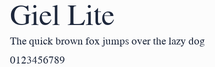 Giel Lite預覽圖