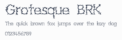 Grotesque BRK預覽圖