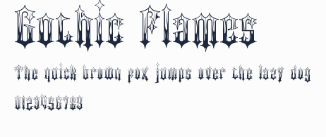 Gothic Flames預覽圖