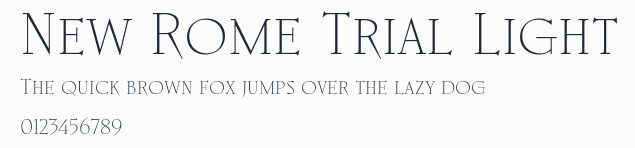 New Rome Trial Light預覽圖