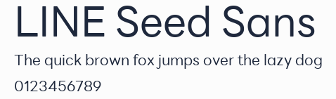 LINE Seed Sans