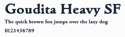 Goudita Heavy SF預覽圖